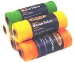 Keson WT1090 18# x 1090' Twisted Nylon Mason Line 