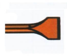 Brunner & Lay A13018 7/8" x 3-1/4" x 18" Hex-Shank