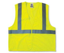 Ergodyne 21025 VELCRO VEST (LIME) (L/XL)