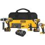 DeWalt DCK492L2 20V MAX PREMIUM 4-TOOL COMBO KIT