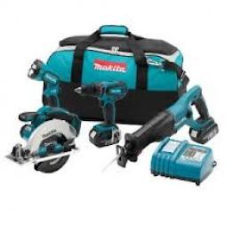 Makita USA LXT406 4PC LXT (18V) FOR BHP452,BJR182,