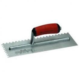 Marshalltown 776SD 11"X4-1/2" SQ NOTCH TROWEL W/ C