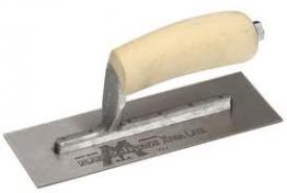 Marshalltown 11 8"X3" MIDGET TROWEL W/ CURVED WOOD