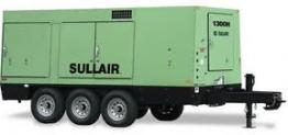 Sullair 1300H 1300 CFM HIGH PRESSURE TOWABLE AIR C