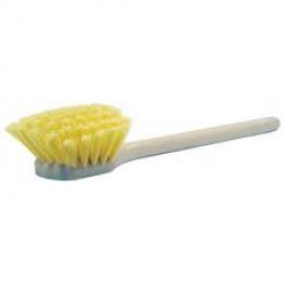 Weiler 79109 20" SCRUB BRUSH W/ YELLOWPOLYPROPYLEN