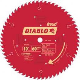 Freud D1060X 10" Diablo Fine Finishing Blade W/ 5/