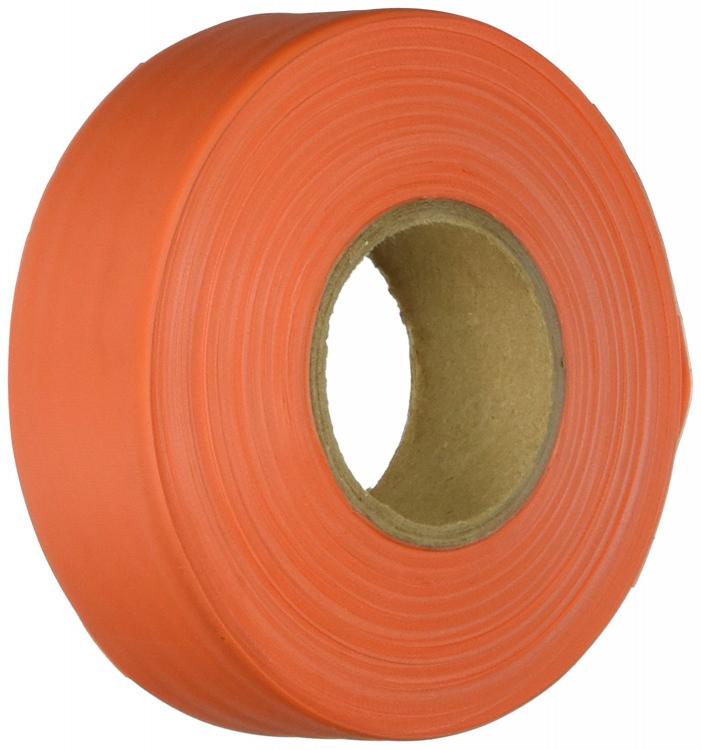 Keson FTGO 1-3/16" x 300' Flagging Tape - GLO-Oran