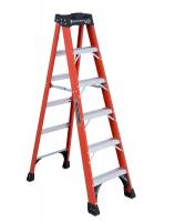 Louisville Ladder FS1406HD 6' Fiberglass Stepladder
