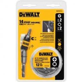 DeWalt DWPVTC14 14PC PIVOT HOLDER SCREWDRIVING SET