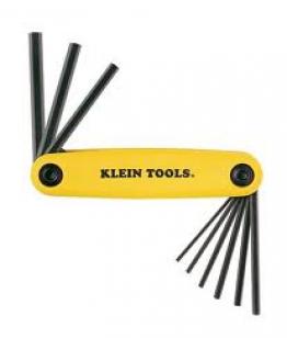 Klein Tools 70574 Grip-It&reg; Folding Hex-Key Set